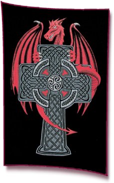 Red Dragon Celtic Cross